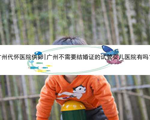广州代怀医院供卵|广州不需要结婚证的试管婴儿医院有吗？